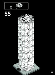 LEGO 21015 instructions page 65 – build guide