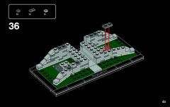 LEGO 21016 instructions page 43 – build guide