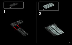 LEGO 21016 instructions page 9 – build guide