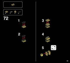 LEGO 21017 instructions page 101 – build guide