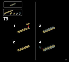 LEGO 21017 instructions page 109 – build guide