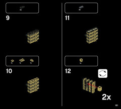 LEGO 21017 instructions page 121 – build guide