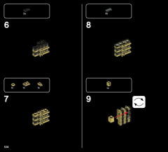 LEGO 21017 instructions page 124 – build guide