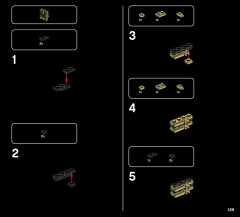 LEGO 21017 instructions page 129 – build guide