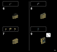 LEGO 21017 instructions page 133 – build guide