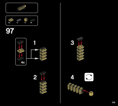 LEGO 21017 instructions page 155 – build guide