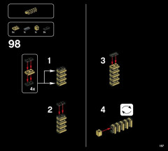 LEGO 21017 instructions page 157 – build guide