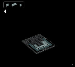 LEGO 21017 instructions page 21 – build guide