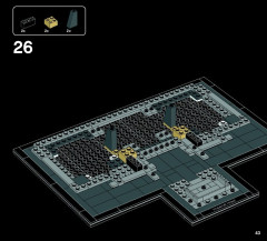 LEGO 21017 instructions page 43 – build guide