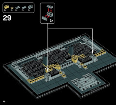 LEGO 21017 instructions page 46 – build guide
