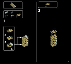 LEGO 21017 instructions page 63 – build guide