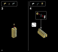 LEGO 21017 instructions page 64 – build guide