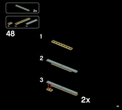 LEGO 21017 instructions page 69 – build guide