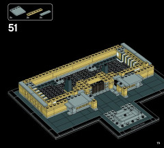 LEGO 21017 instructions page 73 – build guide