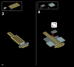LEGO 21017 instructions page 80 – build guide