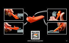 LEGO 21018 instructions page 17 – build guide