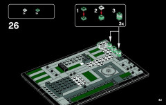 LEGO 21018 instructions page 43 – build guide