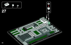 LEGO 21018 instructions page 44 – build guide