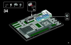 LEGO 21018 instructions page 51 – build guide