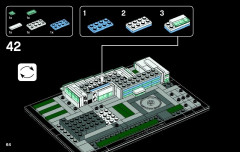 LEGO 21018 instructions page 64 – build guide