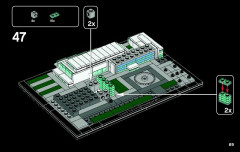 LEGO 21018 instructions page 69 – build guide
