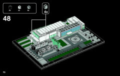 LEGO 21018 instructions page 70 – build guide