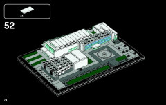 LEGO 21018 instructions page 74 – build guide