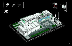 LEGO 21018 instructions page 85 – build guide