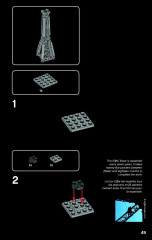 LEGO 21019 instructions page 49 – build guide