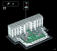 LEGO 21020 instructions page 103 – build guide