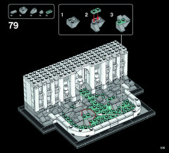 LEGO 21020 instructions page 105 – build guide