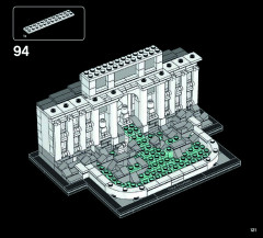 LEGO 21020 instructions page 121 – build guide