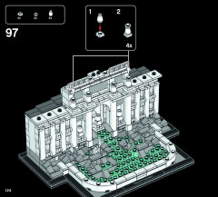 LEGO 21020 instructions page 124 – build guide