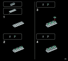 LEGO 21020 instructions page 125 – build guide