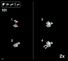 LEGO 21020 instructions page 132 – build guide