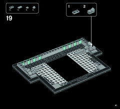 LEGO 21020 instructions page 41 – build guide