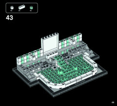 LEGO 21020 instructions page 65 – build guide