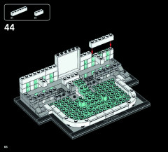 LEGO 21020 instructions page 66 – build guide
