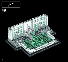 LEGO 21020 instructions page 72 – build guide