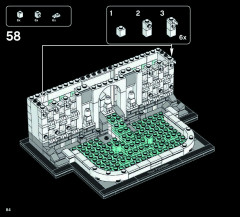 LEGO 21020 instructions page 84 – build guide
