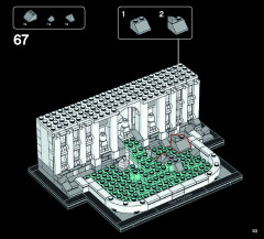 LEGO 21020 instructions page 93 – build guide