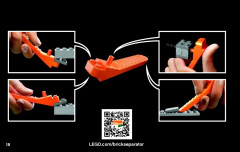 LEGO 21021 instructions page 18 – build guide