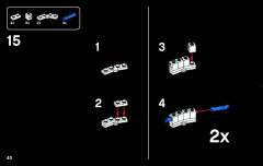 LEGO 21021 instructions page 40 – build guide