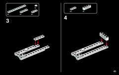LEGO 21021 instructions page 43 – build guide