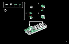 LEGO 21021 instructions page 47 – build guide