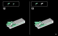 LEGO 21021 instructions page 49 – build guide