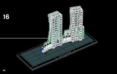 LEGO 21021 instructions page 56 – build guide