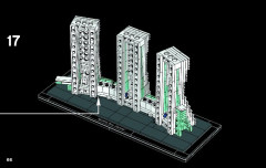 LEGO 21021 instructions page 66 – build guide