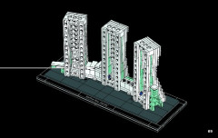 LEGO 21021 instructions page 69 – build guide
