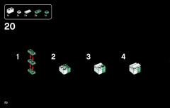LEGO 21021 instructions page 70 – build guide